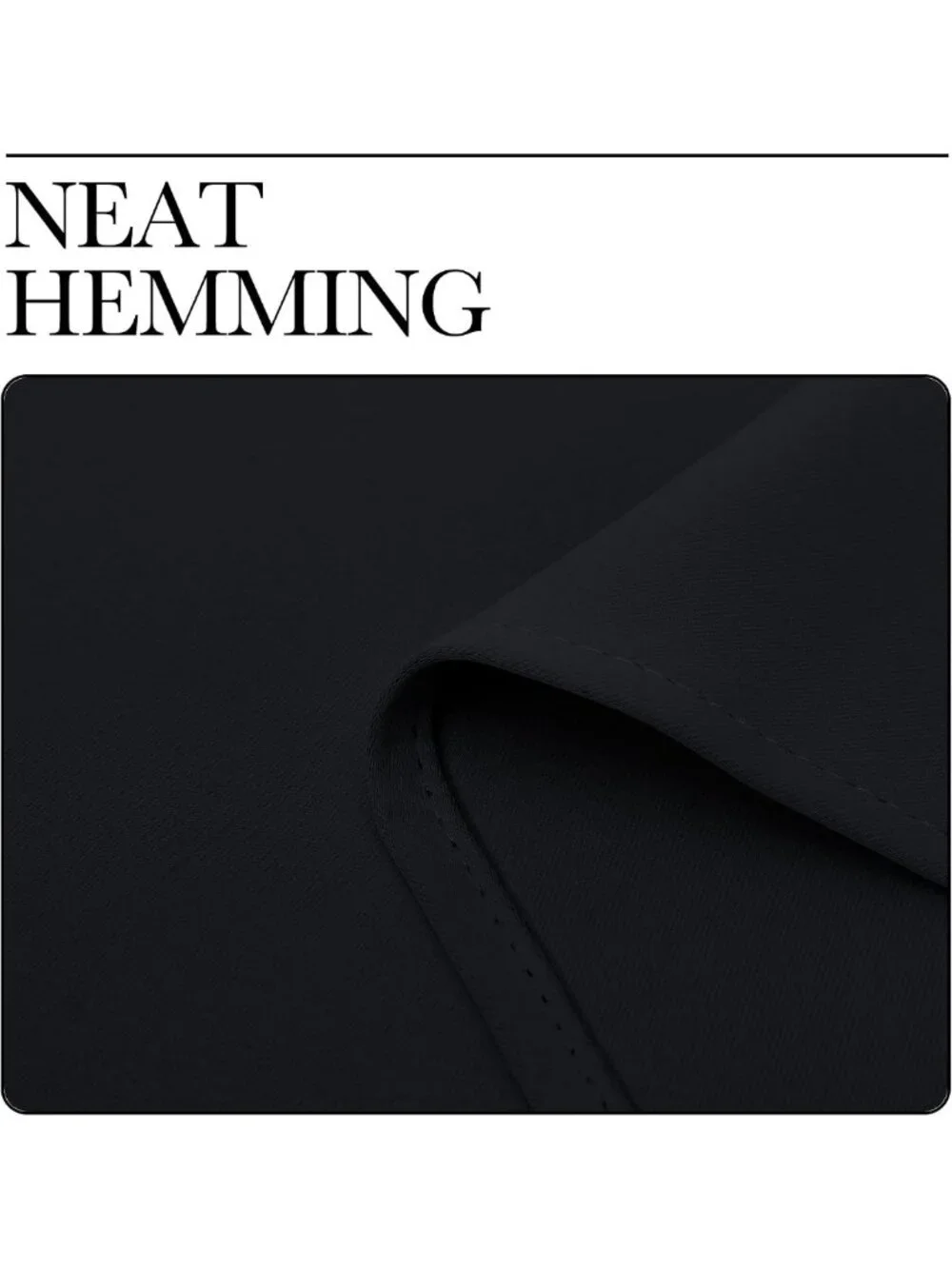Elegant Blackout Curtains for Living Room, 55